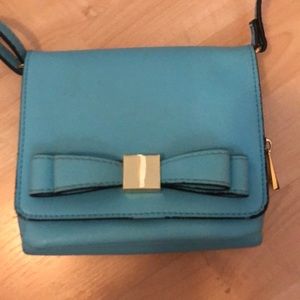 Blue bow bag!